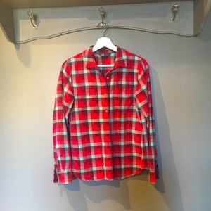 North Face Plaid Button Down